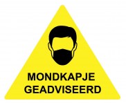 CRNA-MNDKP-ADV - mondkapje geadviseerd sticker
